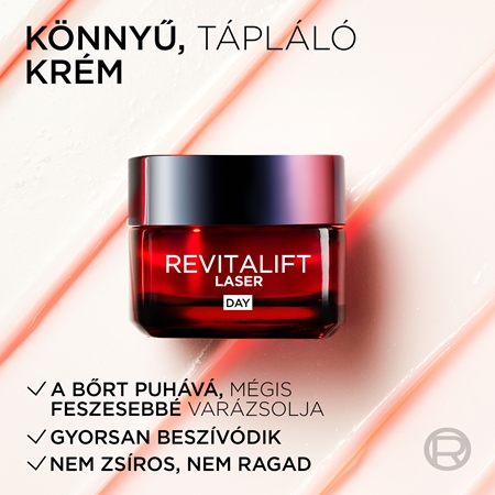 L’Oréal Paris Revitalift Laser ránctalanító, intenzív nappali arckrém