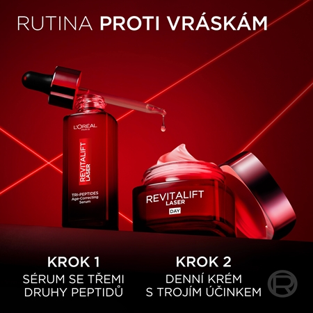 L’Oréal Paris Revitalift Laser denní krém na obličej s intenzivní výživou SPF 25