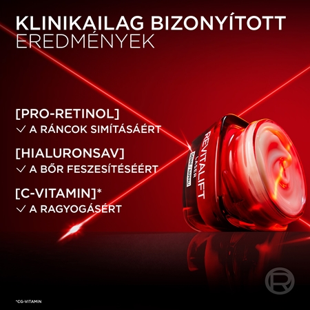 L’Oréal Paris Revitalift Laser ránctalanító, intenzív nappali arckrém
