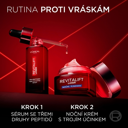 L’Oréal Paris Revitalift Laser noční krém proti vráskám