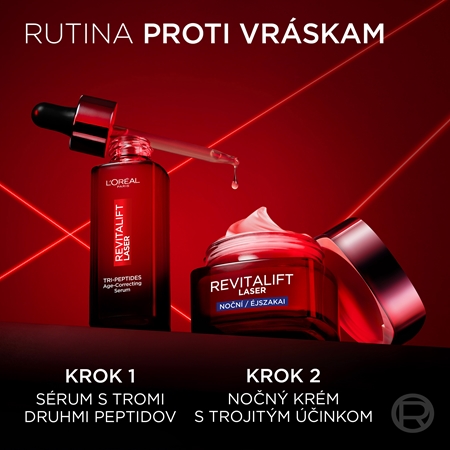 L’Oréal Paris Revitalift Laser nočný krém proti vráskam