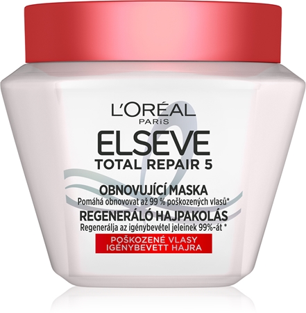 L’Oréal Paris Elvive Total Repair 5 maschera rigenerante per capelli con cheratina