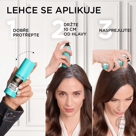 L’Oréal Paris Magic Retouch sprej pro okamžité zakrytí odrostů