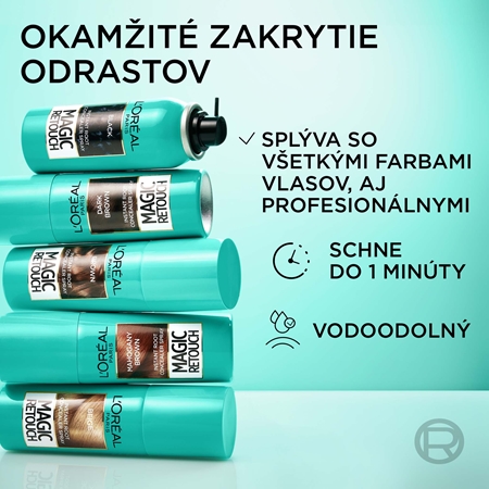 L’Oréal Paris Magic Retouch sprej pre okamžité zakrytie odrastov