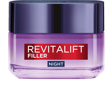 L’Oréal Paris Revitalift Filler Opstrammende natcreme med anti-aldringseffekt