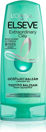 L’Oréal Paris Elseve Extraordinary Clay Reinigungsbalsam für schnell fettiges Haar