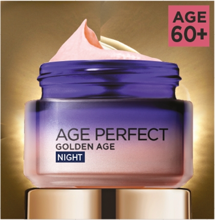 L’Oréal Paris Age Perfect Golden Age przeciwzmarszczkowy krem na noc do skóry dojrzałej