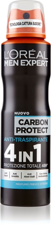 L’Oréal Paris Men Expert Carbon Protect antitraspirante spray