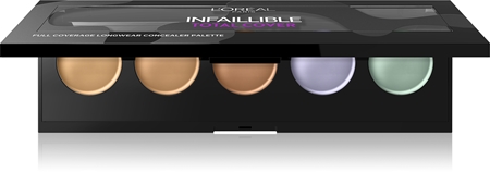 L’Oréal Paris Infallible Total Cover paleta korektorov