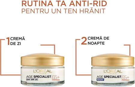 L’Oréal Paris Age Specialist 65+ crema de zi cu efect de refacere antirid
