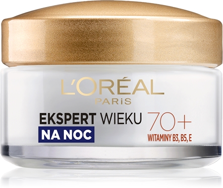 L’Oréal Paris Ekspert wieku 70+ odżywczy krem na noc przeciw zmarszczkom