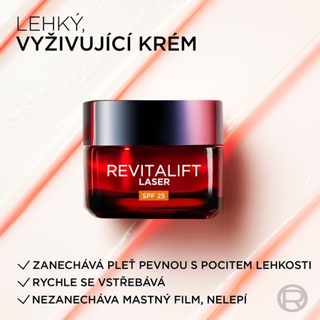 L’Oréal Paris Revitalift Laser Renew denní krém proti vráskám se střední UV ochranou