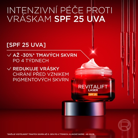 L’Oréal Paris Revitalift Laser denní krém na obličej s intenzivní výživou SPF 25