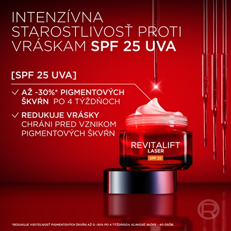 L’Oréal Paris Revitalift Laser denný krém na tvár s intenzívnou výživou SPF 25