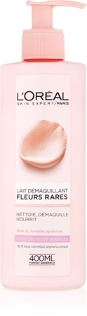 L’Oréal Paris Precious Flowers odličovacie mlieko pre suchú až citlivú pleť
