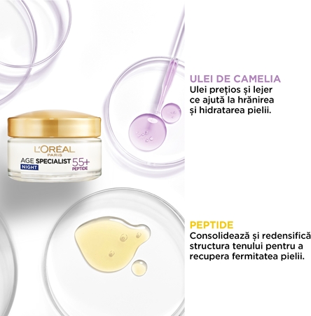 L’Oréal Paris Age Specialist 55+ crema de noapte antirid