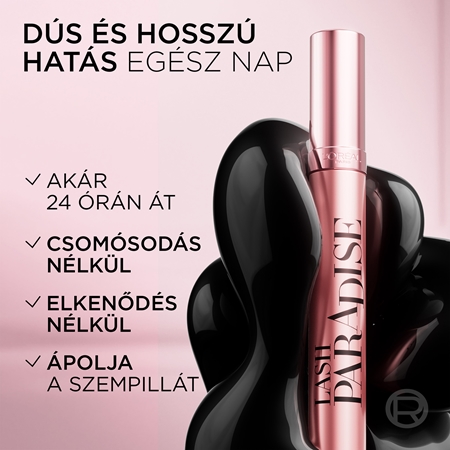 L’Oréal Paris Lash Paradise hosszabbító és dúsító szempillaspirál