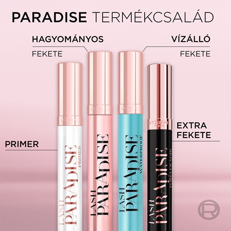 L’Oréal Paris Lash Paradise hosszabbító és dúsító szempillaspirál