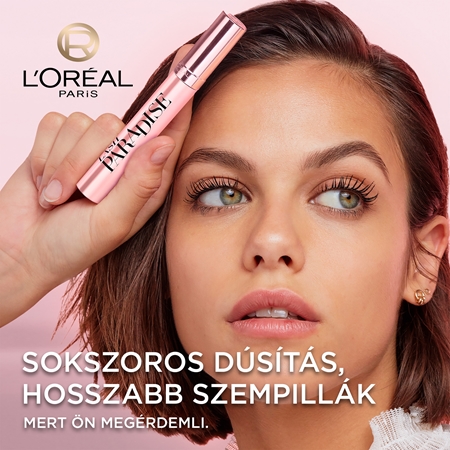 L’Oréal Paris Lash Paradise hosszabbító és dúsító szempillaspirál