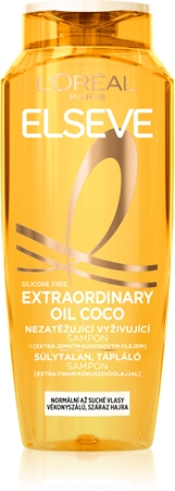 L’Oréal Paris Elvive Olio Straordinario di Cocco shampoo nutriente per capelli normali e secchi