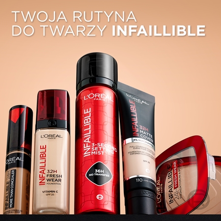 L’Oréal Paris Infaillible 32H Fresh Wear długotrwały podkład w płynie