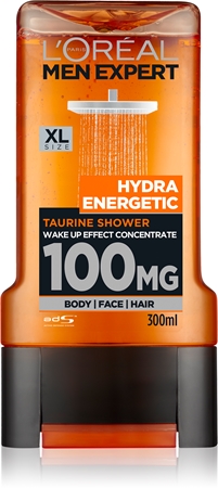 L’Oréal Paris Men Expert Hydra Energetic stimuliuojamasis kūno prausiklis