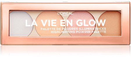 L’Oréal Paris Wake Up & Glow La Vie En Glow Palette mit aufhellendem Puder