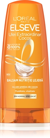 L’Oréal Paris Elseve Extraordinary Oil Coconut balsam hranitor pentru par normal spre uscat
