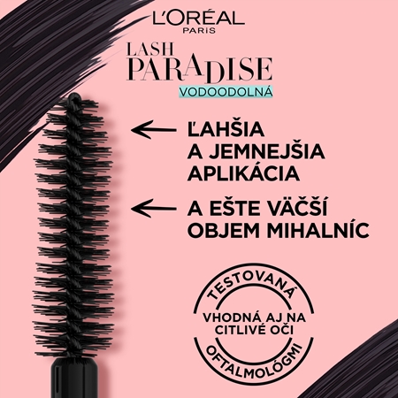 L’Oréal Paris Lash Paradise vodeodolná predlžujúca riasenka pre extra objem