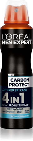 L’Oréal Paris Men Expert Carbon Protect purškiamasis antiperspirantas