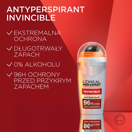 L’Oréal Paris Men Expert Invincible dezodorant roll-on