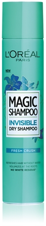 L’Oréal Paris Magic Shampoo Fresh Crush ξηρώ σαμπουάν για όγκο των μαλλιών που δεν αφήνει λευκά ίχνη