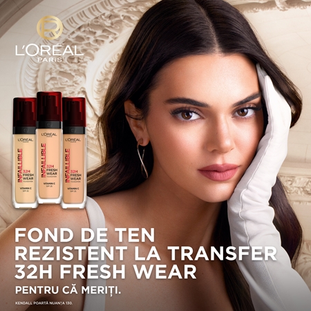 L’Oréal Paris Infaillible 32H Fresh Wear fard lichid de lunga durata