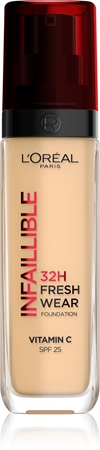 L’Oréal Paris Infaillible 32H Fresh Wear dlhotrvajúci tekutý make-up