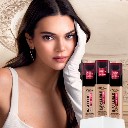 L’Oréal Paris Infaillible 32H Fresh Wear μακράς διαρκείας ρευστό μεικ απ