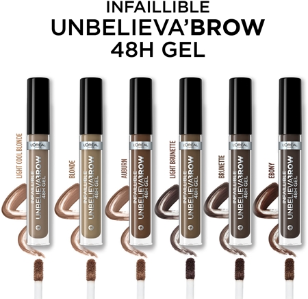 L’Oréal Paris Infaillible Unbelieva Brow gel de longa duração para as sobrancelhas