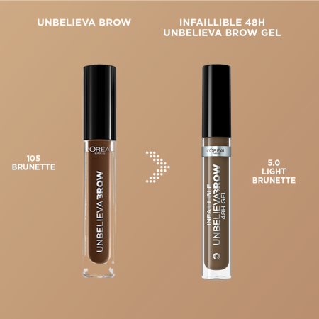 L’Oréal Paris Unbelieva Brow dolgoobstojni gel za obrvi