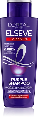 L’Oréal Paris Elseve Color-Vive Purple șampon pentru neutralizarea tonurilor de galben