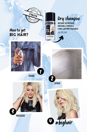 L’Oréal Paris Stylista The Big Hair Dry Shampoo șampon uscat