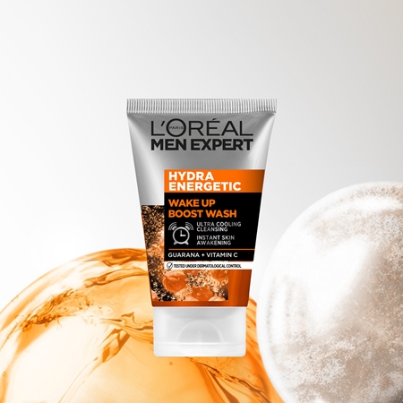 L’Oréal Paris Men Expert Wake Up Boost gel detergente per il viso