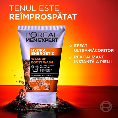 L’Oréal Paris Men Expert Hydra Energetic gel de curățare faciale