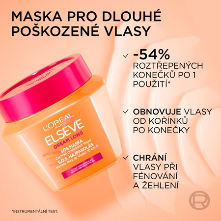 L’Oréal Paris Elseve Dream Long regenerační maska na vlasy