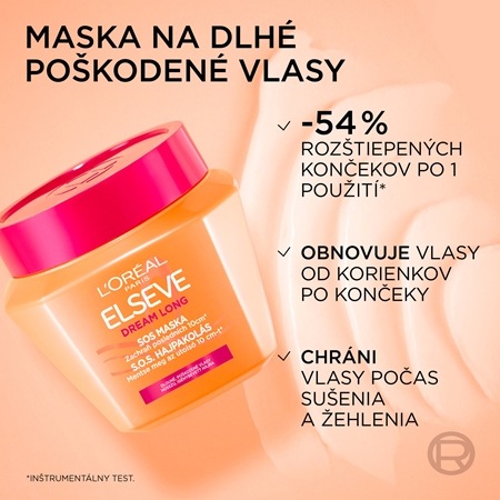 L’Oréal Paris Elseve Dream Long regeneračná maska na vlasy