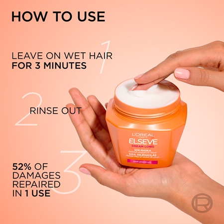 L’Oréal Paris Elvive Dream Long maschera rigenerante per capelli