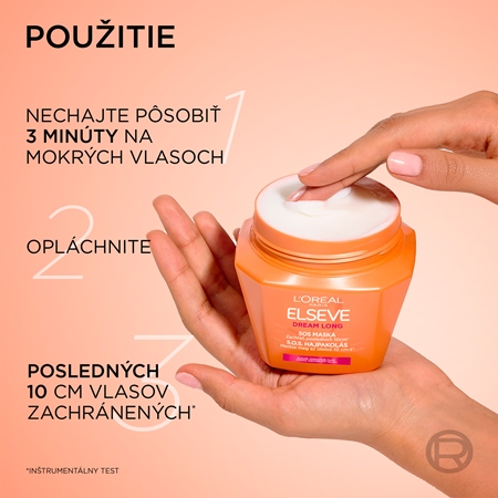 L’Oréal Paris Elseve Dream Long regeneračná maska na vlasy
