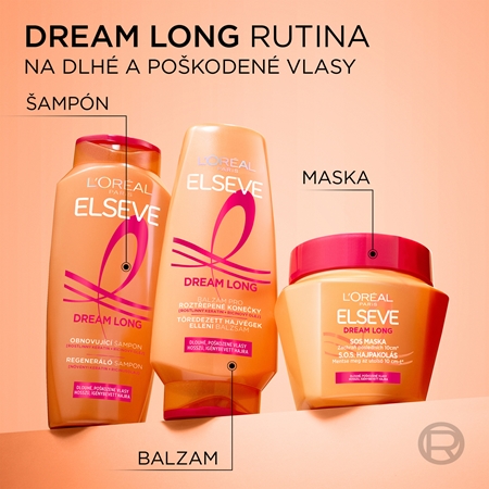 L’Oréal Paris Elseve Dream Long regeneračná maska na vlasy