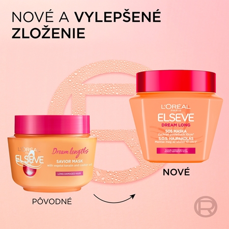 L’Oréal Paris Elseve Dream Long regeneračná maska na vlasy