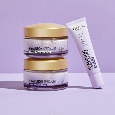 L’Oréal Paris Hyaluron Specialist auffüllende, feuchtigkeitsspendende Creme SPF 20