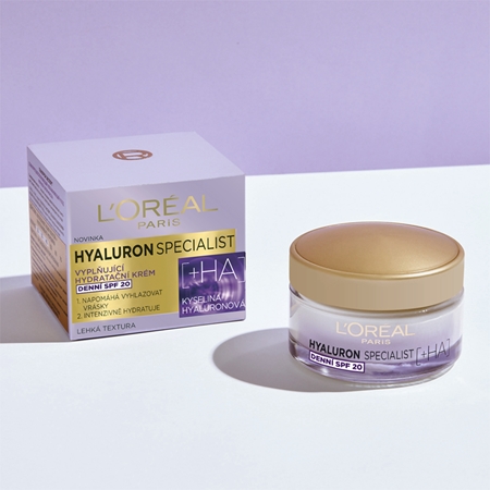 L’Oréal Paris Hyaluron Specialist auffüllende, feuchtigkeitsspendende Creme SPF 20