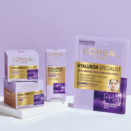 L’Oréal Paris Hyaluron Specialist auffüllende, feuchtigkeitsspendende Creme SPF 20